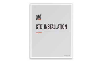 GTD Installation Setup Guide