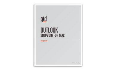 GTD Outlook for Mac Setup Guide