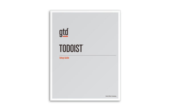 GTD Todoist Setup Guide